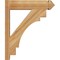 Ekena Millwork Merced Rough Sawn Arts and Crafts Outlooker, Western Red Cedar, 6"W x 22"D x 26"H OUT06X22X26MRC03RWR - alternate 4